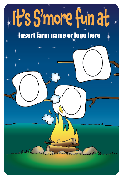 Smores Photo Opp Sign Artwork